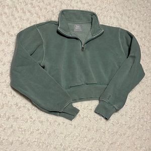 Tna Cropped half zip